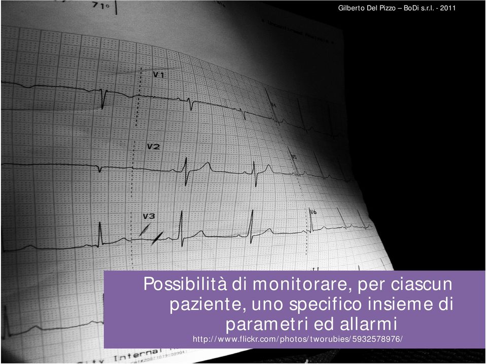 insieme di parametri ed allarmi