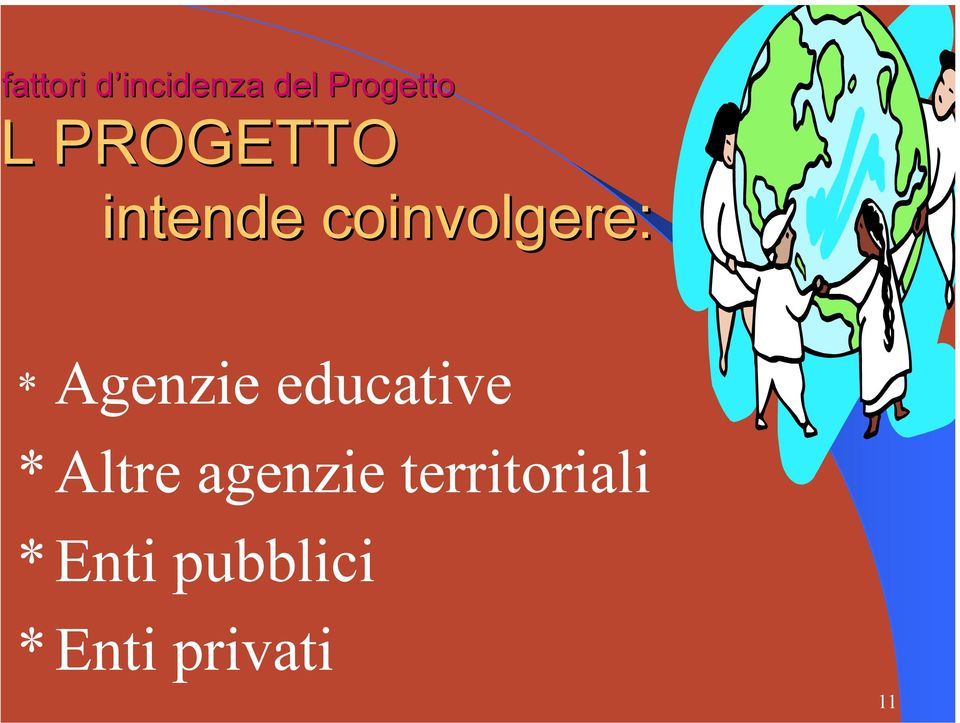 Agenzie educative *Altre agenzie