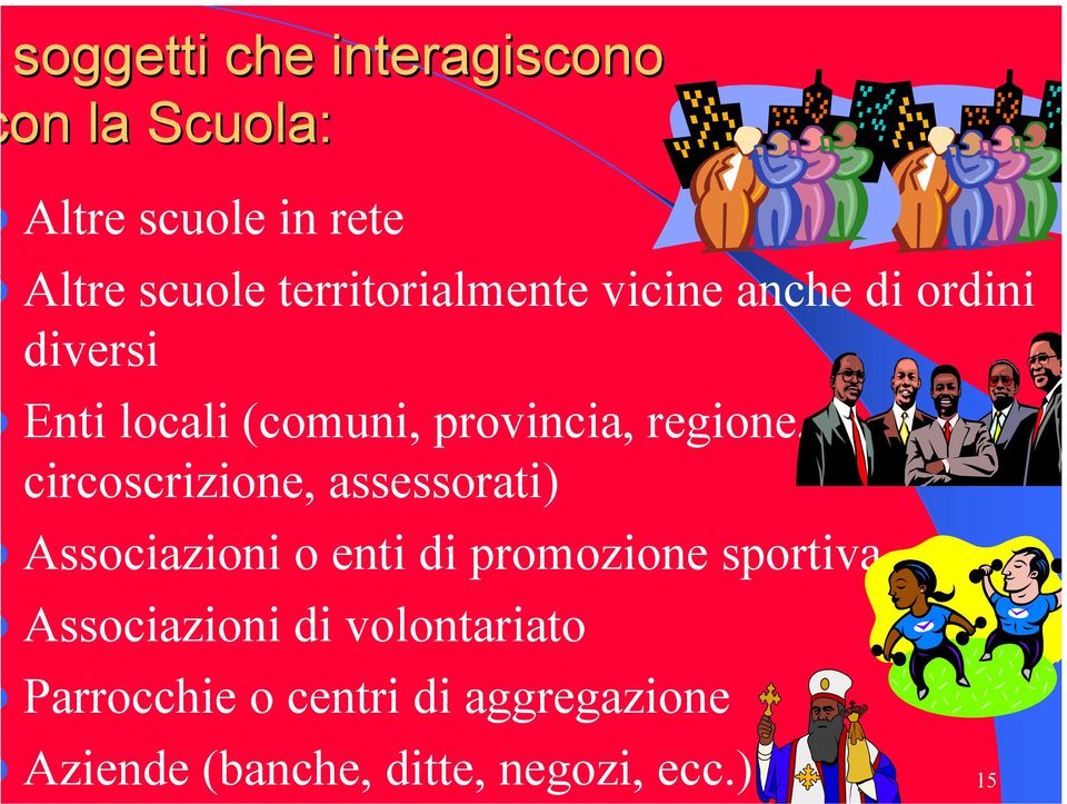 regione, circoscrizione, assessorati) Associazioni o enti di promozione sportiva