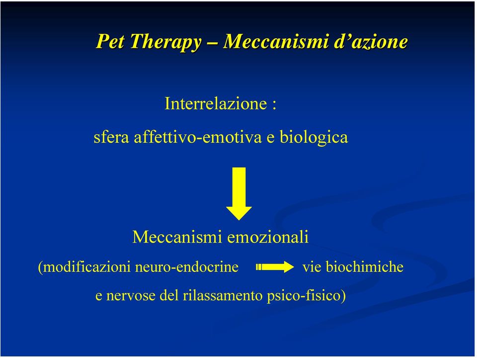 emozionali (modificazioni neuro-endocrine vie