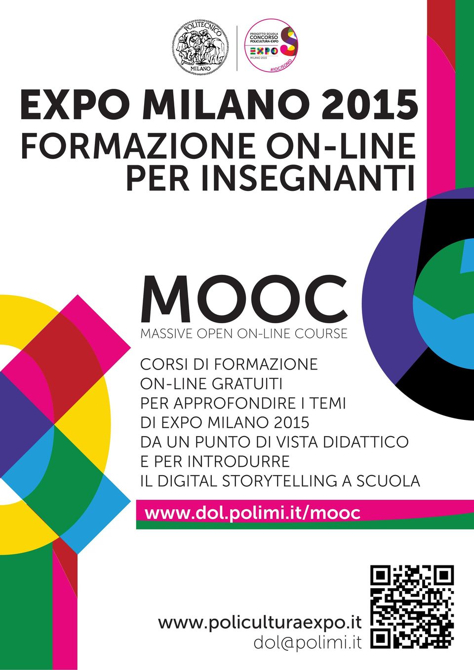 APPROFONDIRE I TEMI DI EXPO MILANO 2015 DA UN PUNTO DI VISTA DIDATTICO E PER