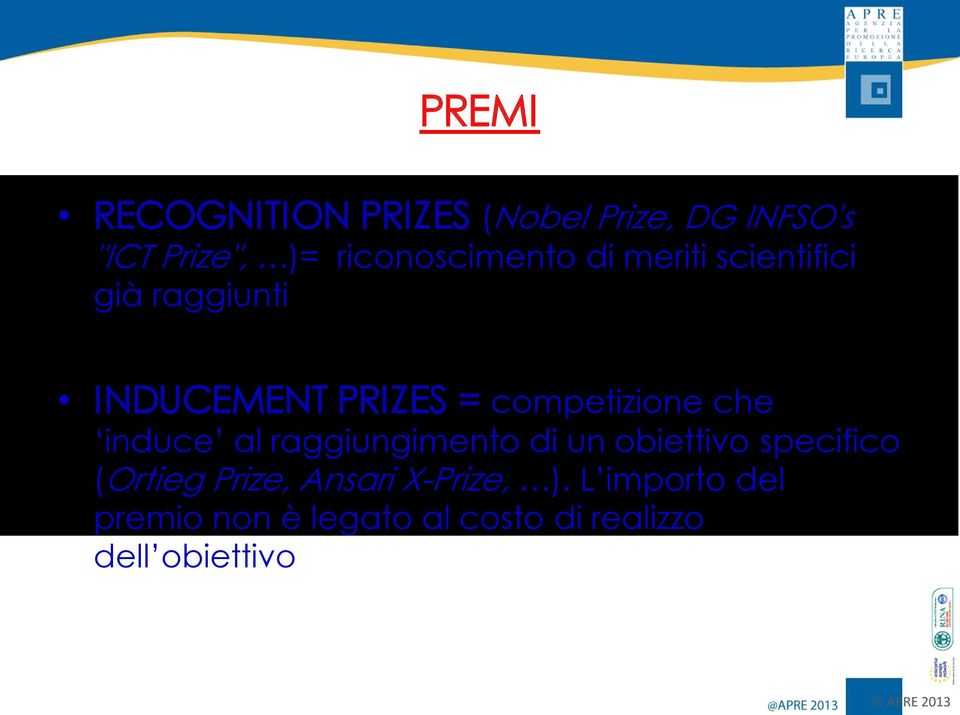 competizione che induce al raggiungimento di un obiettivo specifico (Ortieg