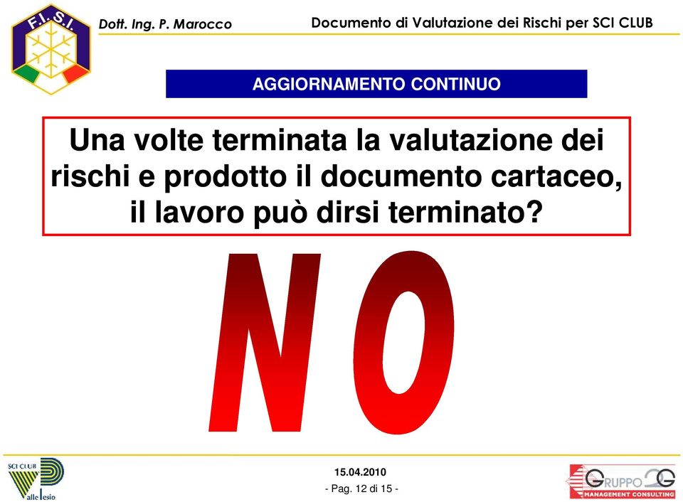 prodotto il documento cartaceo, il