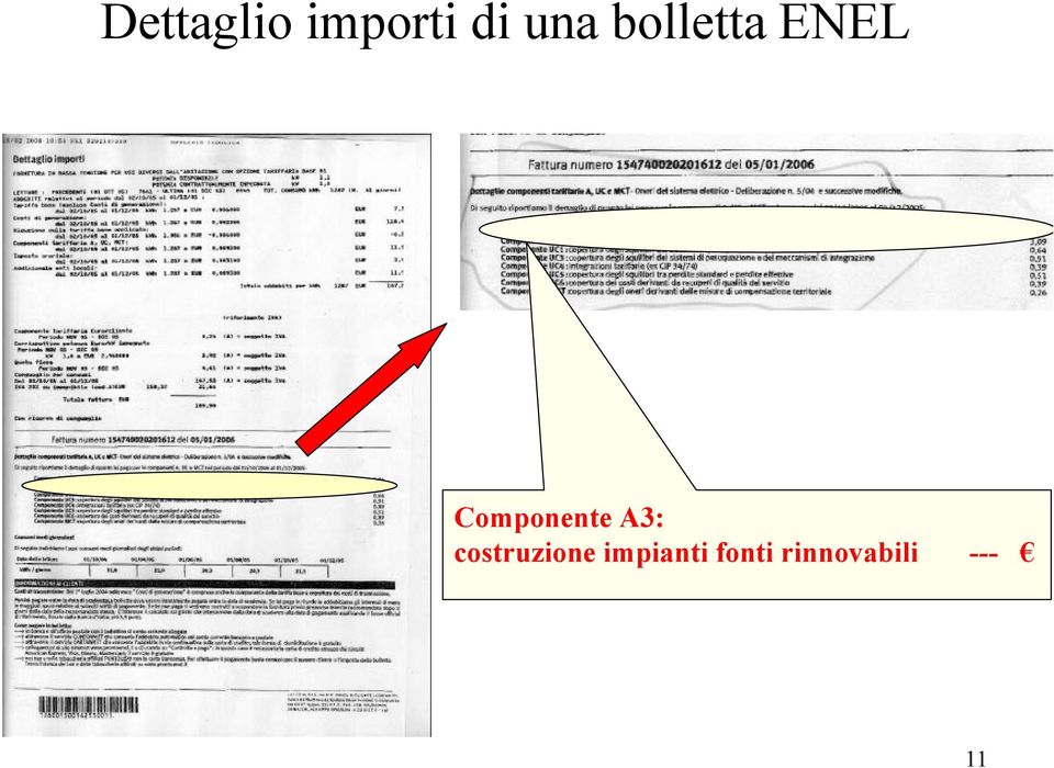 A3: costruzione impianti