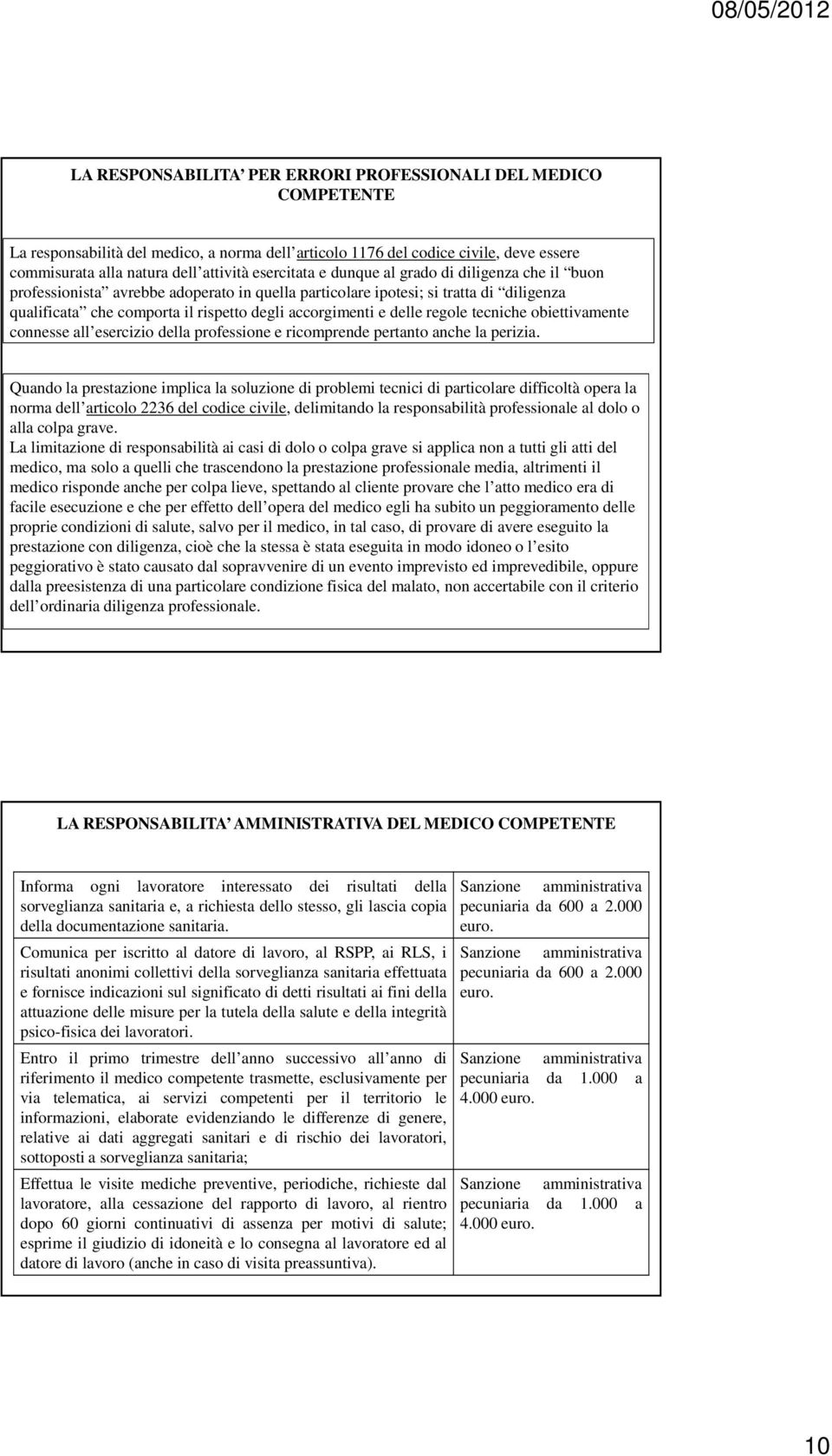 delle regole tecniche obiettivamente connesse all esercizio della professione e ricomprende pertanto anche la perizia.