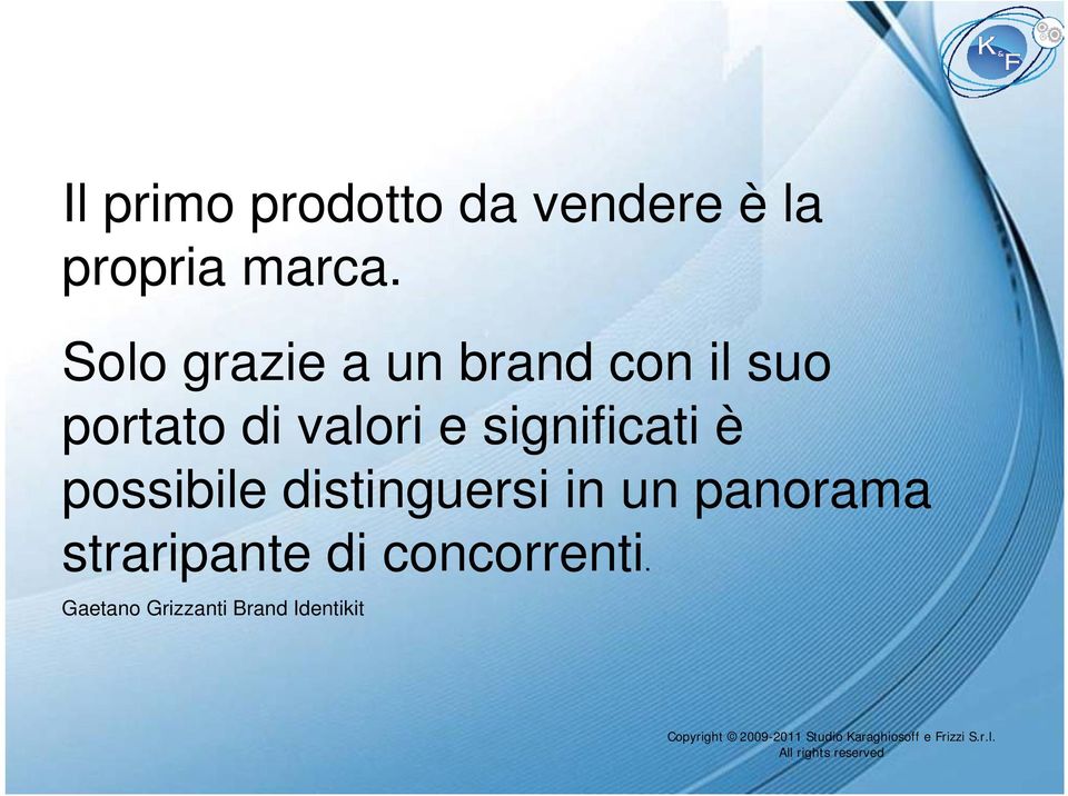 significati è possibile distinguersi in un panorama