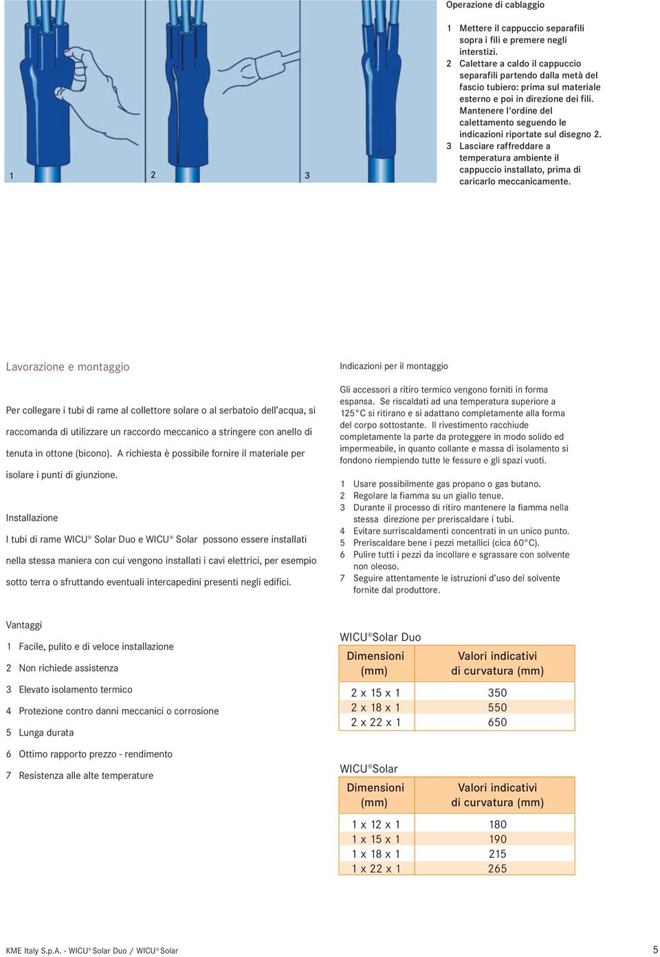 Mantenere l'ordine del calettamento seguendo le indicazioni riportate sul disegno 2. 3 Lasciare raffreddare a temperatura ambiente il cappuccio installato, prima di caricarlo meccanicamente.