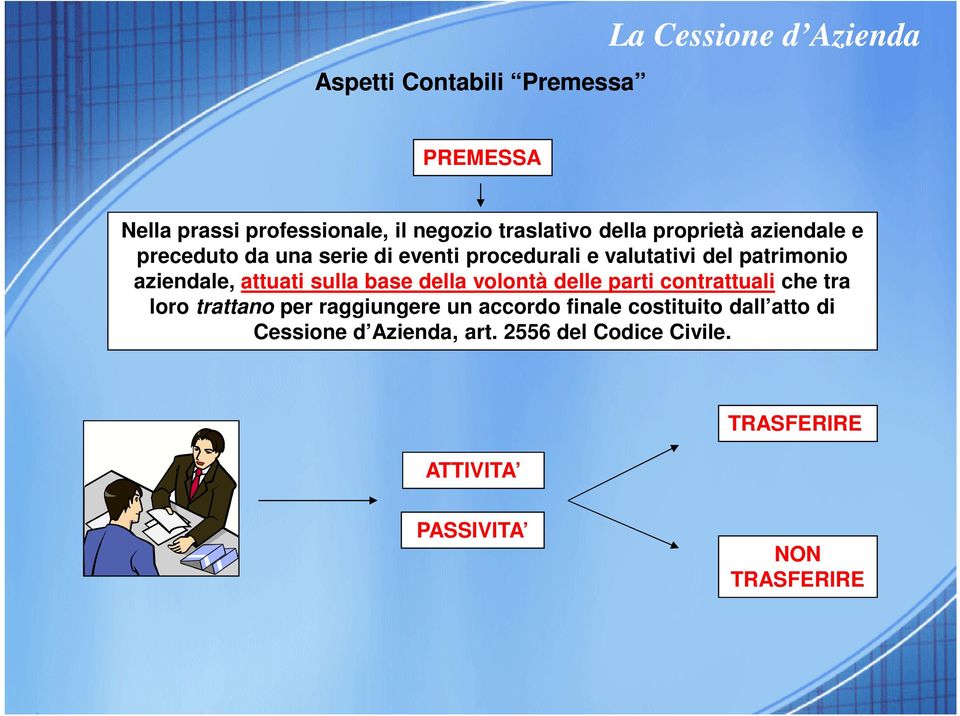 sulla base della volontà delle parti contrattuali che tra loro trattano per raggiungere un accordo finale