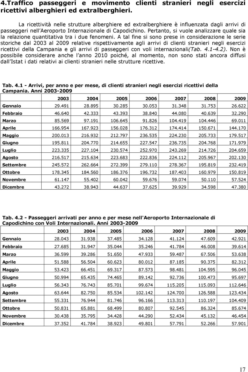 Pertanto, si vuole analizzare quale sia la relazione quantitativa tra i due fenomeni.