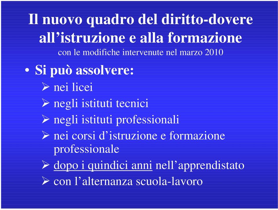 istituti tecnici negli istituti professionali nei corsi d istruzione e