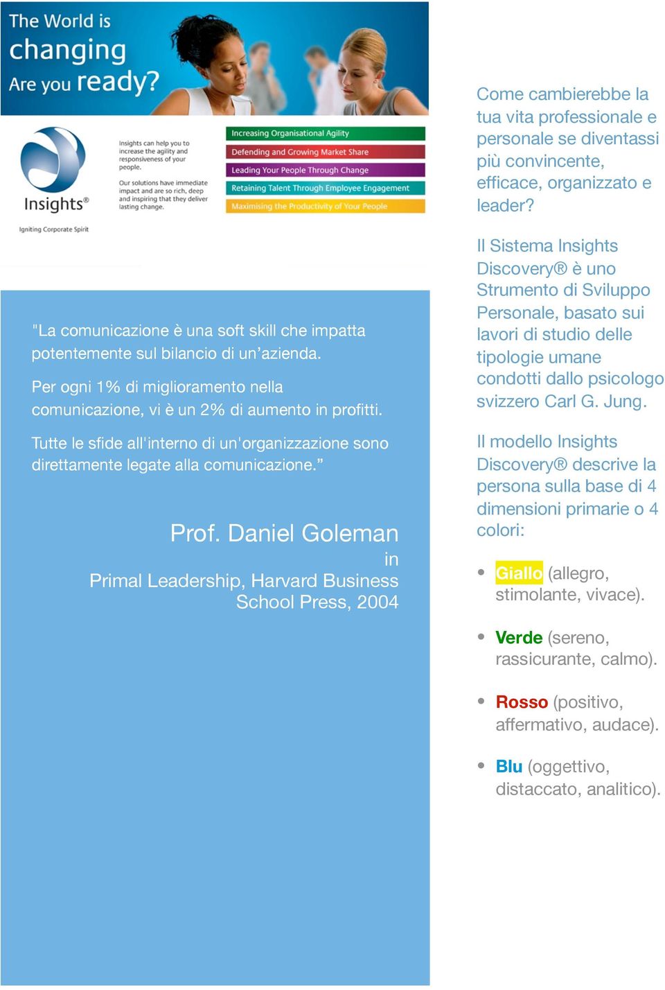 Tutte le sfide all'interno di un'organizzazione sono direttamente legate alla comunicazione. Prof.