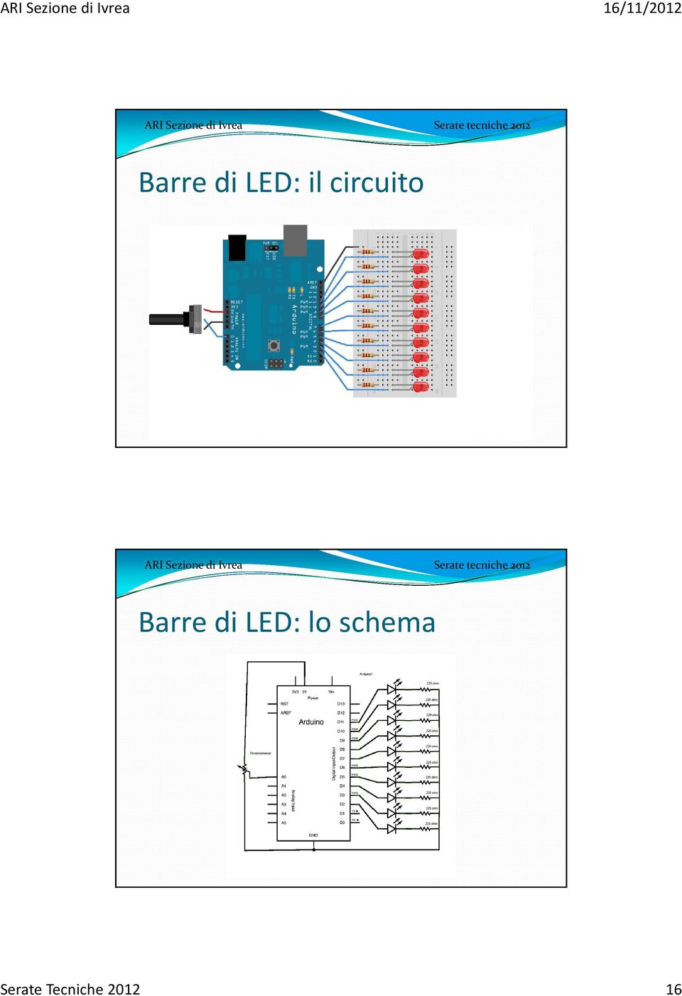 LED: lo schema