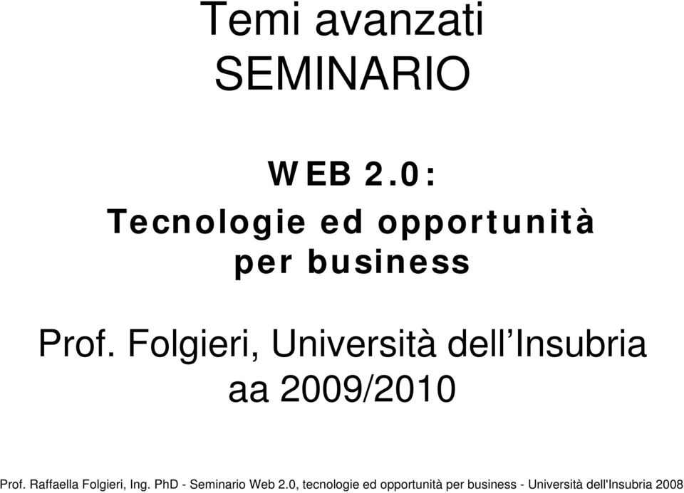 per business Prof.