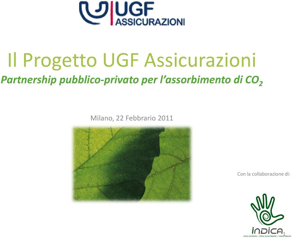 assorbimento di CO 2 Milano, 22