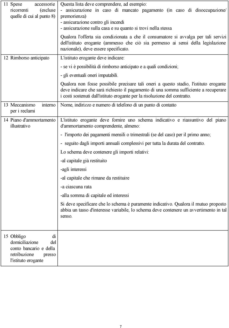 erogante (ammesso che ciò sia permesso ai sensi della legislazione nazionale), deve essere specificato.