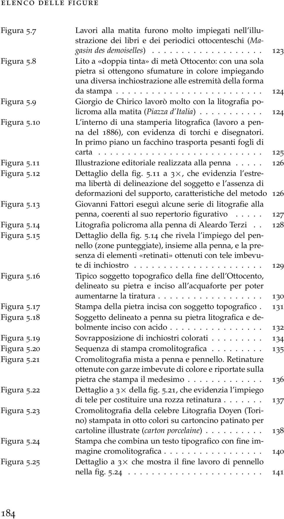 9 Giorgio de Chirico lavorò molto con la litografia policroma alla matita (Piazza d Italia)........... 124 Figura 5.