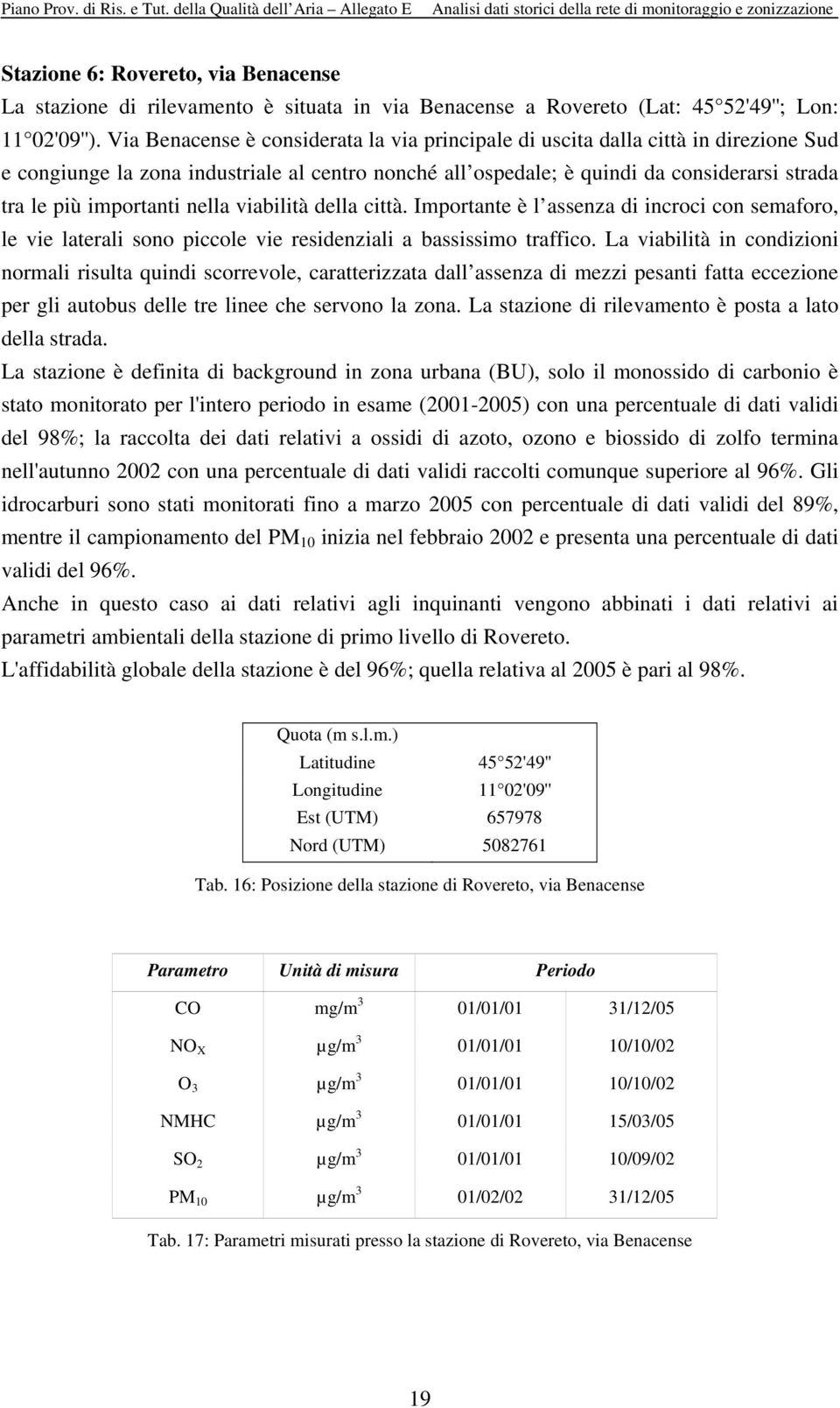 importanti nella viabilità della città. Importante è l assenza di incroci con semaforo, le vie laterali sono piccole vie residenziali a bassissimo traffico.