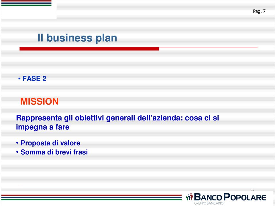 dell azienda: cosa ci si impegna a