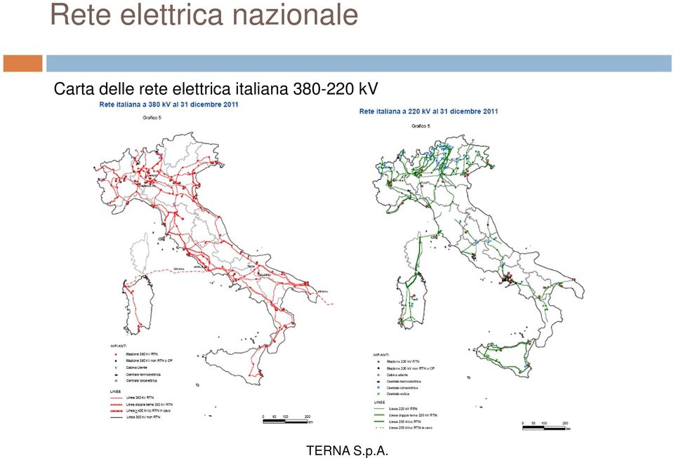 delle rete elettrica