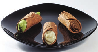 Cannoli siciliani farciti Cannoli siciliani farciti 5231 crema gusto gianduja 5248 5233 crema gusto limone 5232