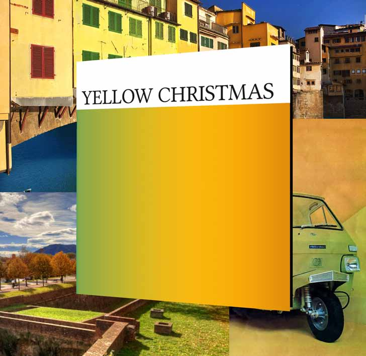 YELLOW CHRISTMAS La luce calda, che avvolge le strade delle città toscane, dà vita agli intonaci dei palazzi e mette sotto il suo