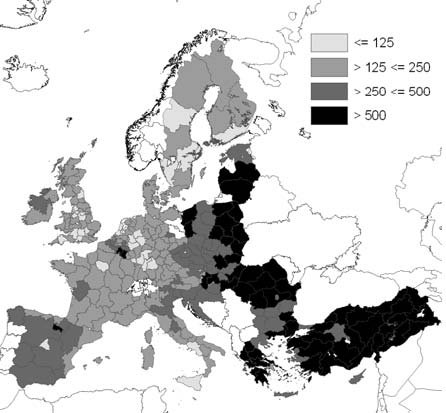 Europa N Morti da Incidente