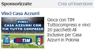 Facebook ADS All inizio (e tuttora) era il banner corredato da un annuncio testuale che poteva essere visualizzato da un