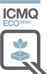 Il marchio ICMQ ECO Il marchio di sostenibilità si articola su quattro livelli: ICMQ ECO ICMQ ECO Silver ICMQ ECO Gold ICMQ ECO Platinum Il livello può essere