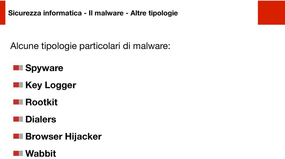 particolari di malware: Spyware Key