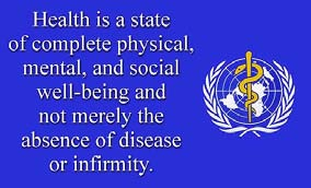 Definizione di salute dell OMS World