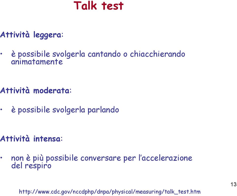 parlando Attività intensa: non è più possibile conversare per l