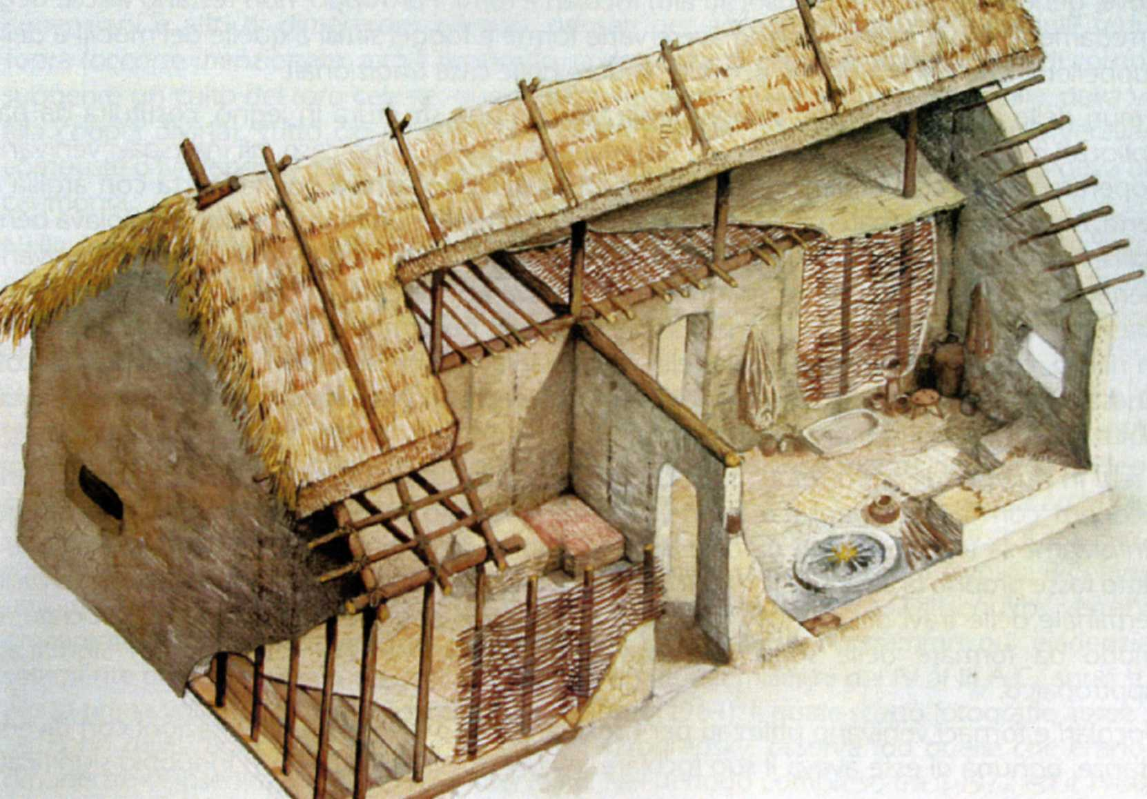 Ricostruzione di capanna