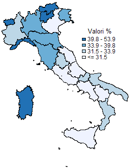 Livello di attività fisica nei 18-69enni (%) Livello di attività fisica praticato (%) Emilia- Romagna 21 42 37 Pool