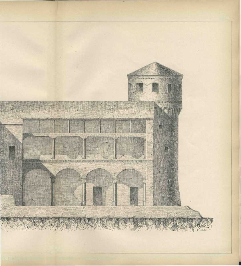 TAV. IX. Scala 1: 100. ORRI, CASE E CASTELLI NEL CANAVESE.