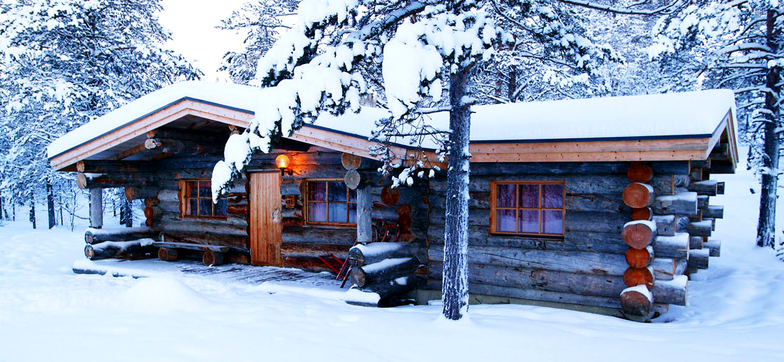 Luxury Finland Viaggio esperienza nel mondo lappone attraverso il comfort esclusivo del Kakslauttanen Village Siamo nel cuore della Lapponia finlandese, 300 km oltre il circolo polare artico: unica