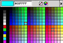 La Tavolozza dei Colori Nella maggior parte delle immagini sono presenti in numero ridotto di colori.
