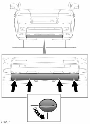 Recupero del veicolo Recupero del veicolo OCCHIONI DI TRAINO Gli occhioni di traino sulla parte anteriore e posteriore del veicolo sono progettati esclusivamente per il recupero su strada.