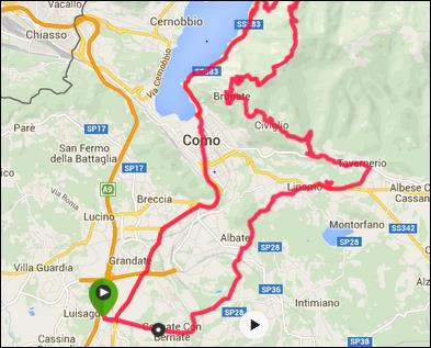 ITINERAIO BRUNATE /MONTE PIATTO /BLEVIO 2016 - Ritrovo ore 8.