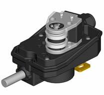 Caratteristiche degli interruttori L interruttore singolo ad apertura rapida PRSL0036XX dispone di 1 contatto NO + 1 contatto NC in scambio con due morsetti di connessione per ogni contatto.