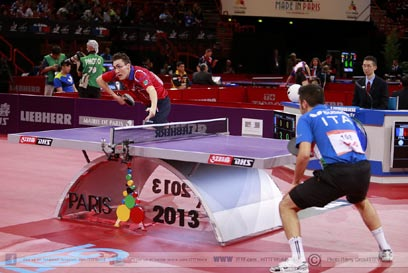 Infine il doppio femminile è stato vinto dalla coppia composta da Guo Yue e Li Xiaoxia che in finale si sono imposte sulle connazionali Ding Ning e Liu Shiwen per 4-1.