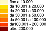 I CARATTERI TERRITORIALI L ACCESSIBILITA E LE VARIAZIONI DI ACCESSIBILITA DELLA POPOLAZIONE L accessibilità al 2010 Accessibilità della popolazione residente al 2010 tempo 30 Sistema locale Acc.