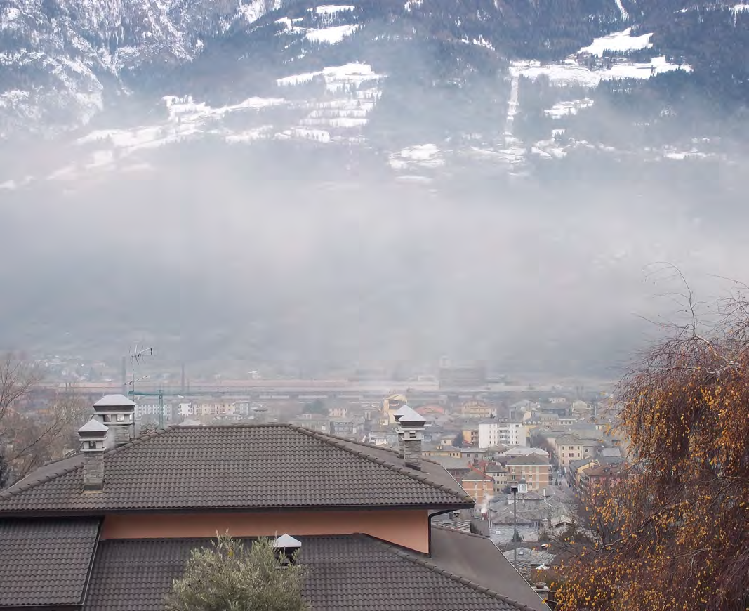Inquinamento Strato di inversione termica - Aosta 6ª