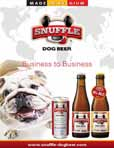 SNUFFLE - Dog Beer DOG BEER ALIMENTO COMPLEMENTARE PER CANI Snuffle Dog Beer assicura al vostro cane una giusta idratazione e un buon funzionamento dei reni.
