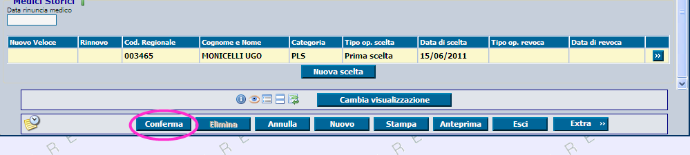 Terminato l inserimento dei dati di residenza si possono ricopiare nello spazio destinato ai dati di domicilio con il tasto copia.