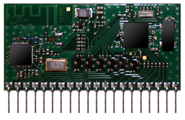 Descrizione generale Modulo ricetrasmettitore sulla banda ISM 2.4GHz per la gestione della costa wireless.