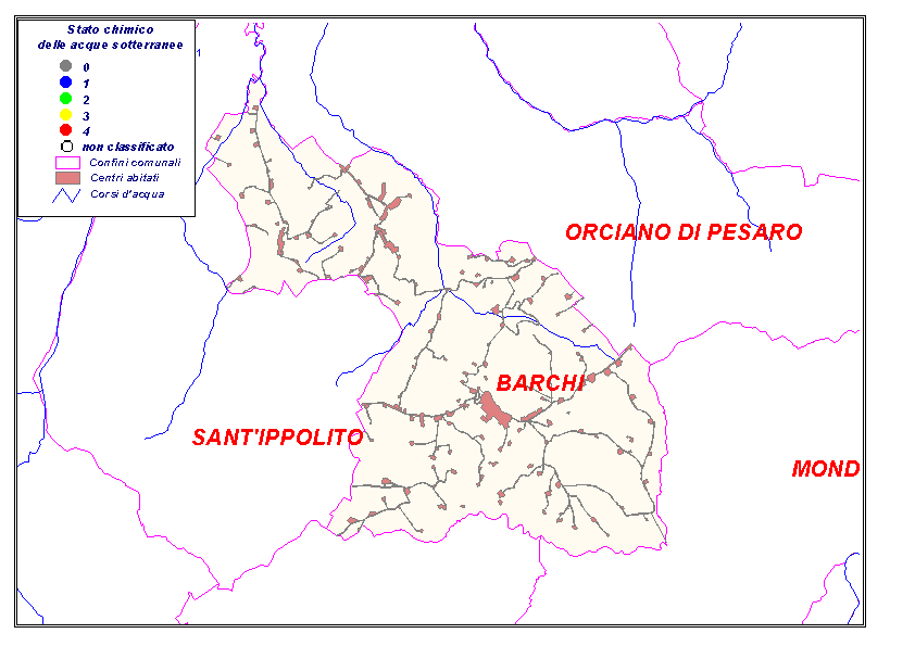 BARCHI Codice Comune 41004 Pozzi e sorgenti Codice località tipo classificazione importanza N prese Classificazione ai sensi del D.