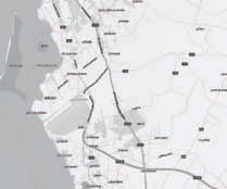 Centrale di Trapani 19 Localizzazione del sito La Centrale turbogas di Trapani è situata nella parte occidentale della regione Sicilia, a circa 15 km a sud-est della città di Trapani.