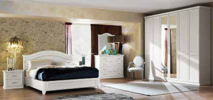 18 Armadio / Wardrobe ALTEA cod. RCLQ0002 L/W 283 P/D 59 H 253 Letto / Bed ALTEA cod. TBLETQ0002 L/W 180 P/D 203 H 119 rete / bedspring 160x190 Comodino / Night table ALTEA cod.