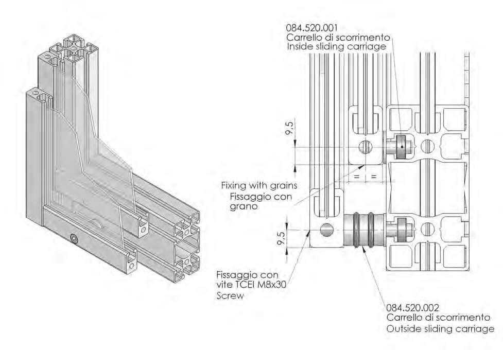 SISTEMI DI MONTAGGIO - ASSEMBLY SYSTEMS ESEMPI DI MONTAGGIO - ASSEMBLY EXAMPLE È vietata la riproduzione del presente catalogo