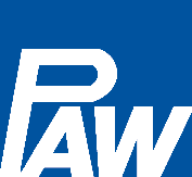 PAW GmbH & Co. KG, Böcklerstraße 11, D-31789 HAMELN, GERMANY, Tel.: +49-5151-9856-0, Fax: +49-5151-9856-96, E-mail: info@paw.